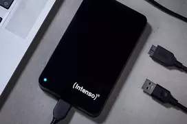 usb 2tb - External HDD|INTENSO|2TB|USB 3.2|Colour Black|6023890 - 4 nuotrauka