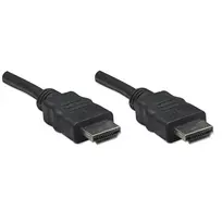 monitoriaus kabelis - Manhattan Monitor Cable HDMI to HDMI Black 7.5m - 2 nuotrauka