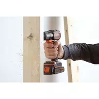 black decker 18v suktuvas - Black & Decker ASD18K-QW, 18V, Juodas (Black) - 5 nuotrauka
