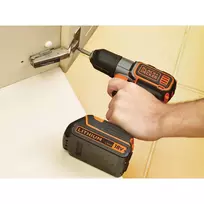 black decker 18v suktuvas - Black & Decker ASD18K-QW, 18V, Juodas (Black) - 6 nuotrauka