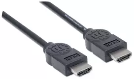 kabelis hdmi hdmi 1.8 - Manhattan Cable HDMI to HDMI Black 1.8m - 4 nuotrauka