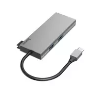 micro sd usb - Šakotuvas Hama USB-C - 2xUSB-A/USB-C/HDMI/SD/Micro SD Prekė - 00200110 - 6 nuotrauka