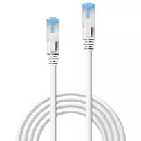 cat6 kabelis 15m - Lindy Patchkabel Cat6A S/FTP PIMF LSOH baltas 15m - 2 nuotrauka