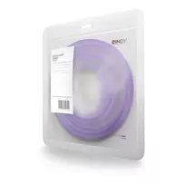 pvc tinklai - Lindy Cat.6 U/UTP PVC Network Cable 10m Purple - 3 nuotrauka