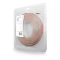 pvc tinklai - Lindy Cat.6 U/UTP PVC Network Cable 0.3m Orange - 3 nuotrauka