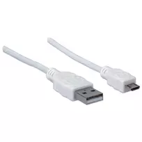 usb pakrovejas 2 - Esperanza Cable Micro USB / USB 1.8m White - 4 nuotrauka