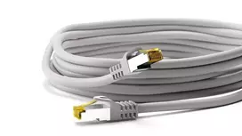 cat7 kabelis - Goobay RJ-45 CAT7 7.5m - 7.5 m - Cat7 - S/FTP (S-STP) - RJ-45 - RJ-45 - Pilkas - 2 nuotrauka