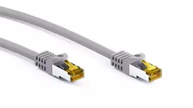 cat7 kabelis - Goobay RJ-45 CAT7 7.5m - 7.5 m - Cat7 - S/FTP (S-STP) - RJ-45 - RJ-45 - Pilkas - 4 nuotrauka