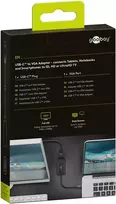 vga kabelis - Goobay USB-C į VGA adapteris [USB-C™, VGA lizdas] - 5 nuotrauka