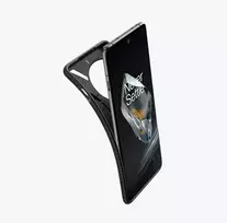 oneplus telefonai - Spigen "Liquid Air OnePlus 12" Matte Black - 4 nuotrauka