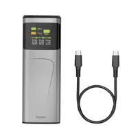 power bank 65w - Hama Power Pack, 20000mAh, 65W, pilkas (grey) - 5 nuotrauka