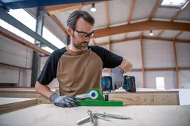 bosch smuginis suktuvas - Smūginis veržliasukis Bosch GDS 18V-330 HC Professional; 18 V (be akumuliatoriaus ir pakrovėjo)   L-BOXX 136 - 2 nuotrauka
