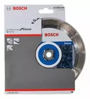 150 150 mm - Deimantinis pjovimo diskas Bosch PROFESSIONAL FOR STONE; 150 mm - 2 nuotrauka