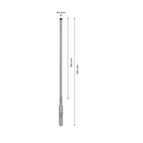 5.5x2.1 - SDS-plus-7X grąžtas Bosch 6.5x200x265mm, 1 vnt. - 6 nuotrauka