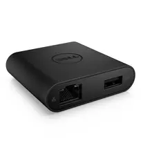 senukai vga hdmi - Dell Adapter USB C to VGA / HDMI / USB Black - 3 nuotrauka