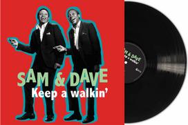 lp ploksteles - Vinilinė plokštelė LP SAM AND DAVE „Keep A Walkin’“ (Black Vinyl) (LP) - 2 nuotrauka