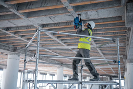 bosch sds plus perforatoriai - Akumuliatorinis perforatorius BOSCH GBH 18V-28 C Solo - 2 nuotrauka