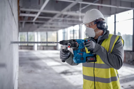 bosch sds plus perforatoriai - Akumuliatorinis perforatorius BOSCH GBH 18V-28 C Solo - 4 nuotrauka