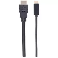 hdmi type c to hdmi - Manhattan USB Type-C to HDMI Black 2m - 3 nuotrauka