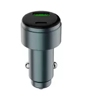 charger for laptop - Automobilinis įkroviklis CoreParts MBXUSBC-DC0005, USB/USB-C, juoda, 78 W - 2 nuotrauka