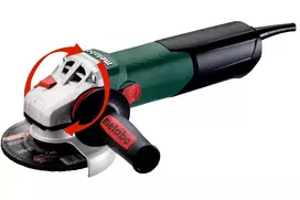 metabo 125 quick - Kampinis šlifuoklis Metabo WE 19-125 Q M-Brush; 1900 W - 3 nuotrauka