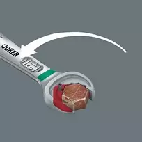 wera joker 6004 - Wera 6000 Joker kombinuotas raktas (05073277001), 17 mm - 3 nuotrauka