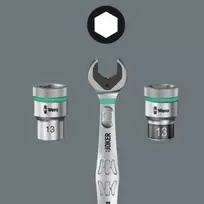 wera joker 6004 - Wera 6000 Joker kombinuotas raktas (05073277001), 17 mm - 6 nuotrauka