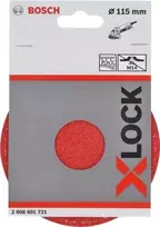 bosch x lock - Šlifavimo padas Bosch 2608601721; 115 mm - 4 nuotrauka