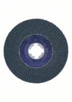 akmens diskai - Žiedlapinis šlifavimo diskas BOSCH X-Lock, 125 mm, K 120 mm - 3 nuotrauka