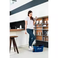 vileda easy wring clean - Grindų plovimo rinkinys Vileda Turbo Easy Wring & Clean, mėlynas/juodas, 15 l - 3 nuotrauka