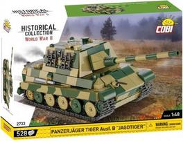 konstruktorius cobi - Cobi Panzerjäger Tiger Ausf.B Jagdtiger 2733 - 1 nuotrauka