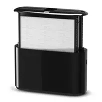 tork multifold h2 - SCA Hygiene Products H2 Countertop Multofold Dispanser For Hand Towels Black - 2 nuotrauka