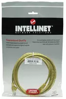 tinklo kabelis 2m - Intellinet CAT 5e UTP Patch Cable Yellow 2m - 2 nuotrauka