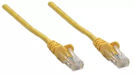 tinklo kabelis 2m - Intellinet CAT 5e UTP Patch Cable Yellow 2m - 3 nuotrauka