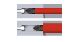 blade x - Wiha slimBit VDE Pozidriv PZ1 x 75 mm - 2 nuotrauka