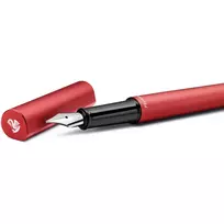 pelikan plunksnakotis - Plunksnakotis Pelikan Ineo, Raudona (Fiery Red) - 3 nuotrauka