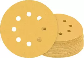 slifavimo popierius 125 - Šlifavimo popierius Bosch 2608900911; 125 mm; K100; 50 vnt. - 3 nuotrauka