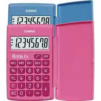 pocket 5 - Mokyklinis skaičiuotuvas CASIO LC-401, 120 x 151.5 x 7.3 mm, rožinė - 2 nuotrauka