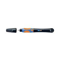 pelikan plunksnakotis - Plunksnakotis Pelikan Griffix-4 R, Neon Juodas (Neon Black) - 3 nuotrauka