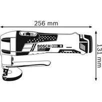 pjautuvas - Akumuliatorinės skardos žirklės Bosch GSC 10,8 V-Li (be akumuliatoriaus ir pakrovėjo) - 3 nuotrauka