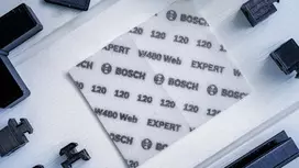bosch 5 daliu - Šlifavimo tinklelis Bosch Expert W480, 120, 14 cm x 11.5 cm - 7 nuotrauka
