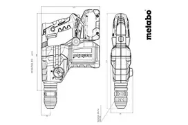 metabo ltx 18 - Metabo 601715840 KH 18 LTX BL 28 Q - 6 nuotrauka