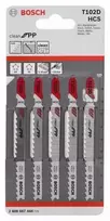 siaurapjuklis bosch - Pjūkleliai siaurapjūkliui Bosch T-102 D; 5 vnt. - 2 nuotrauka