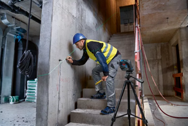 bosch professional 50 - Lazerinis nivelyras Bosch GCL 2-50 G + priedai - 5 nuotrauka