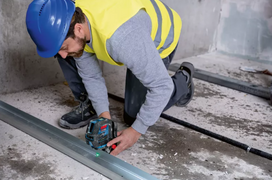 bosch professional 50 - Lazerinis nivelyras Bosch GCL 2-50 G + priedai - 8 nuotrauka