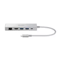 usb c multiport - Samsung Multiport Adapter EE-P5400, Sidabrinis (Silver) - 2 nuotrauka