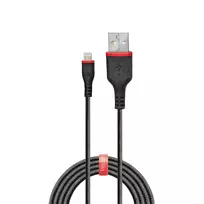 lightning to usb a cable - LINDY CABLE USB-A TO LIGHTNING 1M/REINFORCED 31291 - 3 nuotrauka
