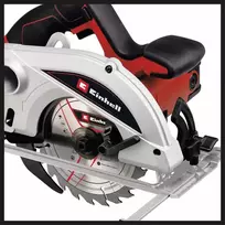 rankinis diskinis pjuklas - Einhell TC- CS 1250 1250 165 mm - 3 nuotrauka