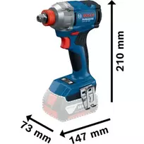 akumuliatorinis suktuvas - Bosch GDX 18V-285 Professional, 18V, 2x4,0Ah - 5 nuotrauka