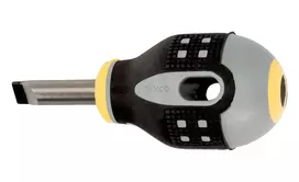 mini atsuktuvai - Bahco Atsuktuvas ERGO™ mini plokščias 1.0x5.5x25mm lygiabriaunis - 2 nuotrauka